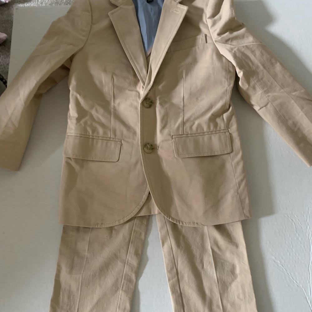 Crewcuts Tan Suit for a Timeless Look